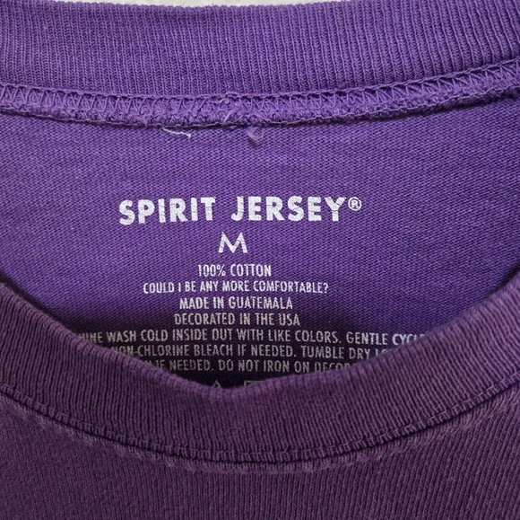 Friends Purple Spirit Jersey Size Medium - Picture 4 of 11